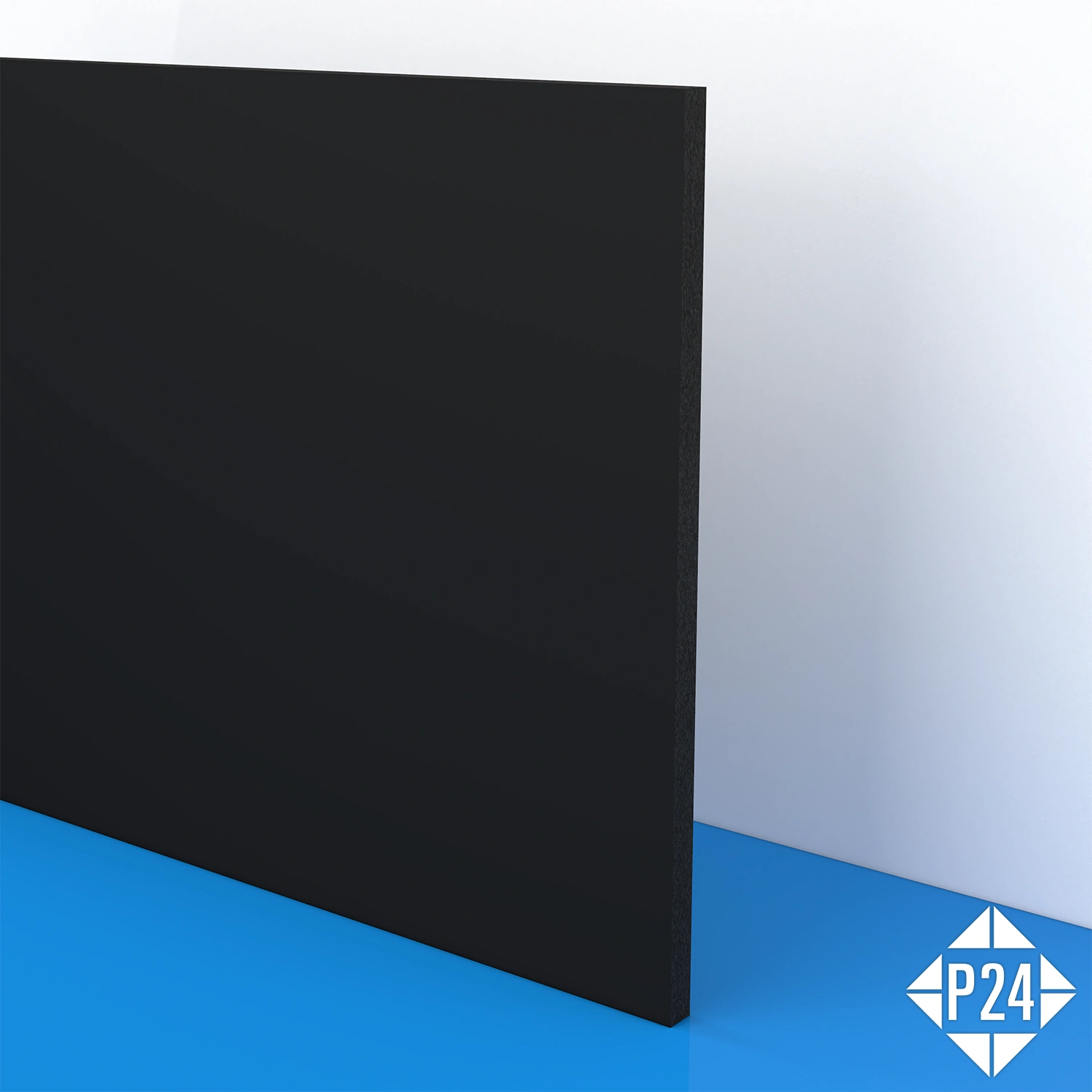 Schwarz PVC Bord Dünne Kunststoff Platte Blatt 100 x200,200x200